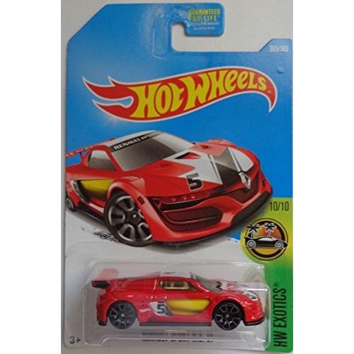 ホットウィール マテル ミニカー Hot Wheels 2017 HW Exotics Renault Sport R.S. 01 365/365, Red