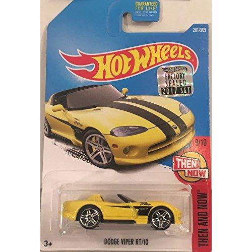 ホットウィール マテル ミニカー DVB06 Hot Wheels 2017 Dodge Viper RT/10 Yellow Then ...