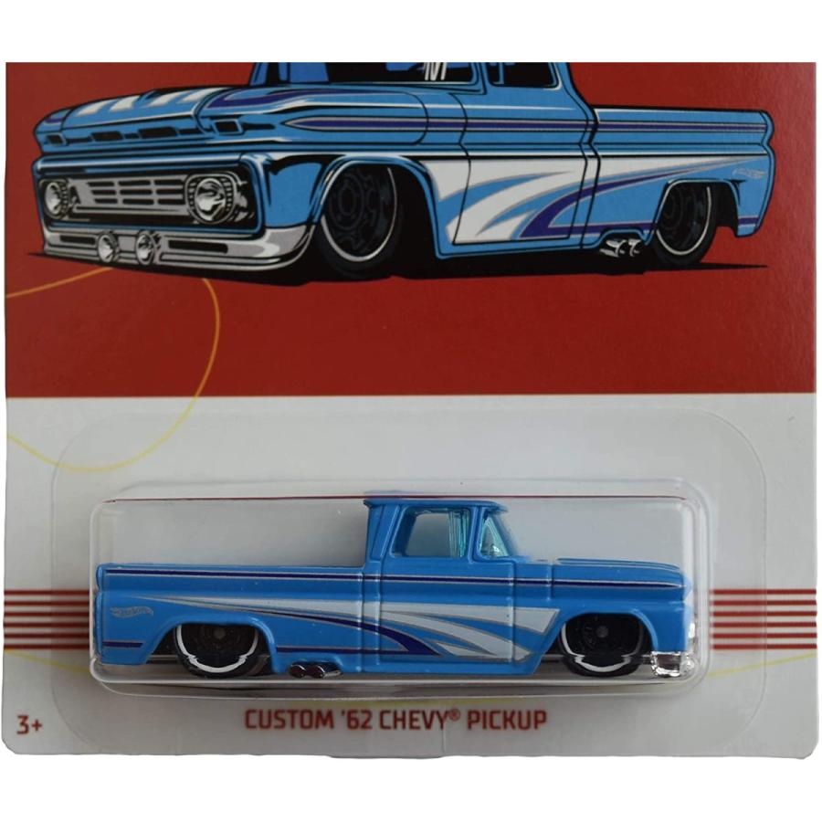ホットウィール　CUSTOM 62 CHEVY PICKUP 青　レア ホットウィール CUSTOM 62 CHEVY PICKUP 青 レア 【公式通販】