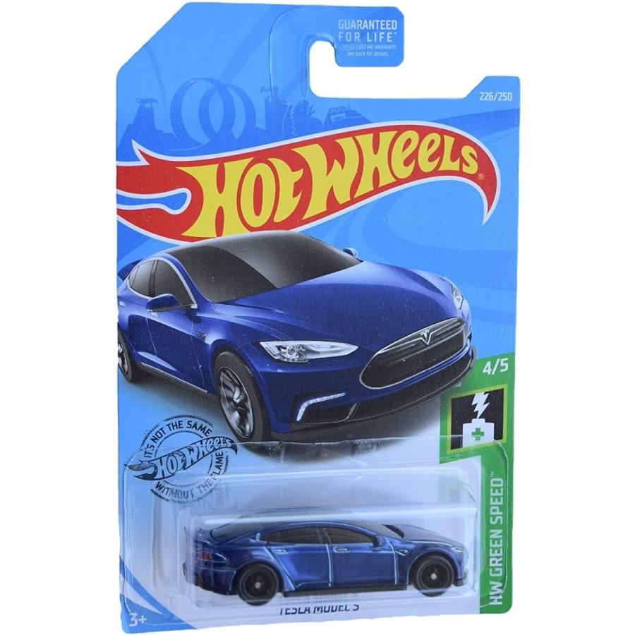 ホットウィール Hot Wheels テスラ モデルS HWグリーンスピード 4/5