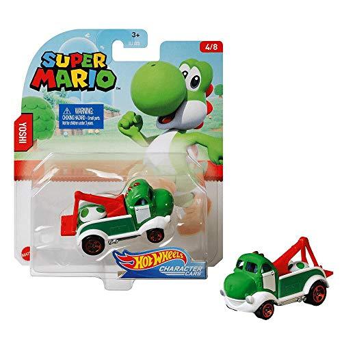 ホットウィール Hot Wheels ヨッシー キャラクターカー スーパーマリオ SUPER MARIO 4/8 ビークル ミニ