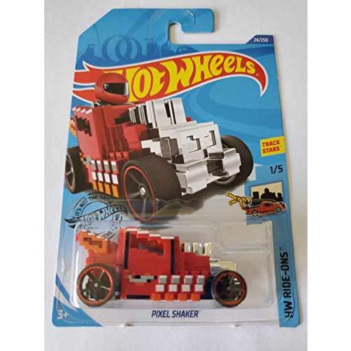 ホットウィール マテル ミニカー 24/250 Hot Wheels 2020 Hw Ride-Ons Pixel Shaker, 24/250 Red