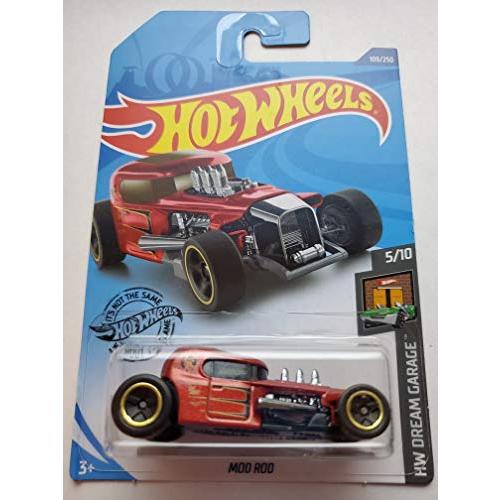 ホットウィール マテル ミニカー GHC24 Hot Wheels 2020 Hw Dream Garage Mod Rod, Red 109/250 ()