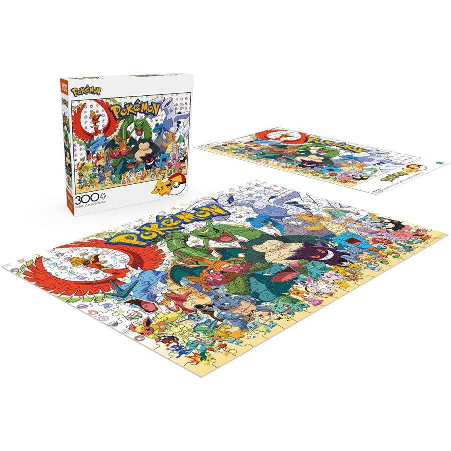 ジグソーパズル 海外製 300ピース ポケモン Fan Favorites 大きめピース サイズ約54x38センチ 2907 Buffalo_3
