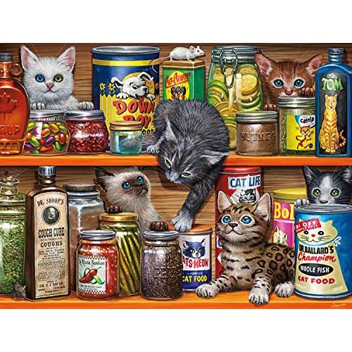 ジグソーパズル 海外製 アメリカ 17275 Buffalo Games - Spice Rack Kittens - 750 Piece Jigsaw Puzzl