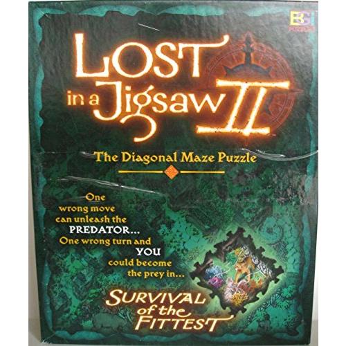 ジグソーパズル 海外製 アメリカ Buffalo Games Lost in a Jigsaw II - The Diagonal Maze Puzzle - Su