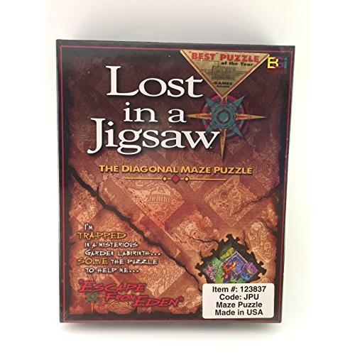 ジグソーパズル 海外製 アメリカ 783318419015 Lost in a Jigsaw: The Diagonal Maze Puzzle