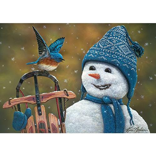 ジグソーパズル 海外製 アメリカ 2473 Buffalo Games - Holiday Collection - Kim Norlien - Snow Brot