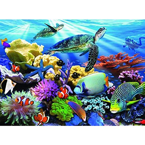 ジグソーパズル 海外製 アメリカ 12608 Ravensburger - Ocean Turtles - 200 Piece Jigsaw Puzzle - St