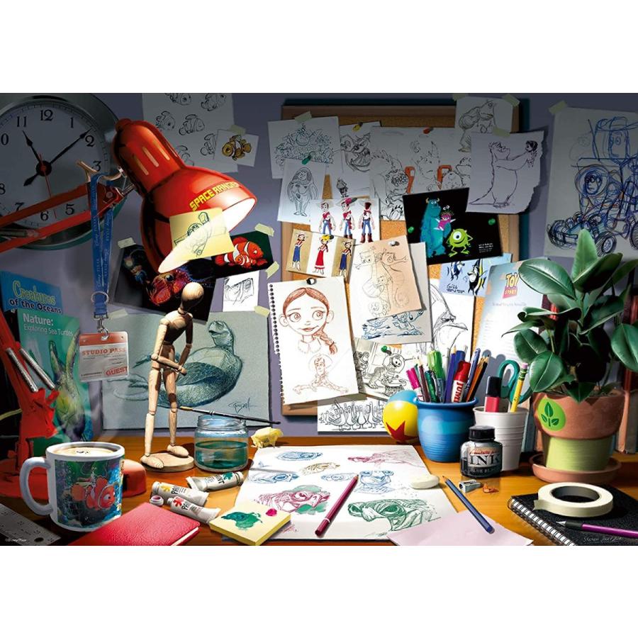 ジグソーパズル 海外製 アメリカ 19432 Ravensburger Disney Pixar Jigsaw Puzzle - The Artist's Desk_2