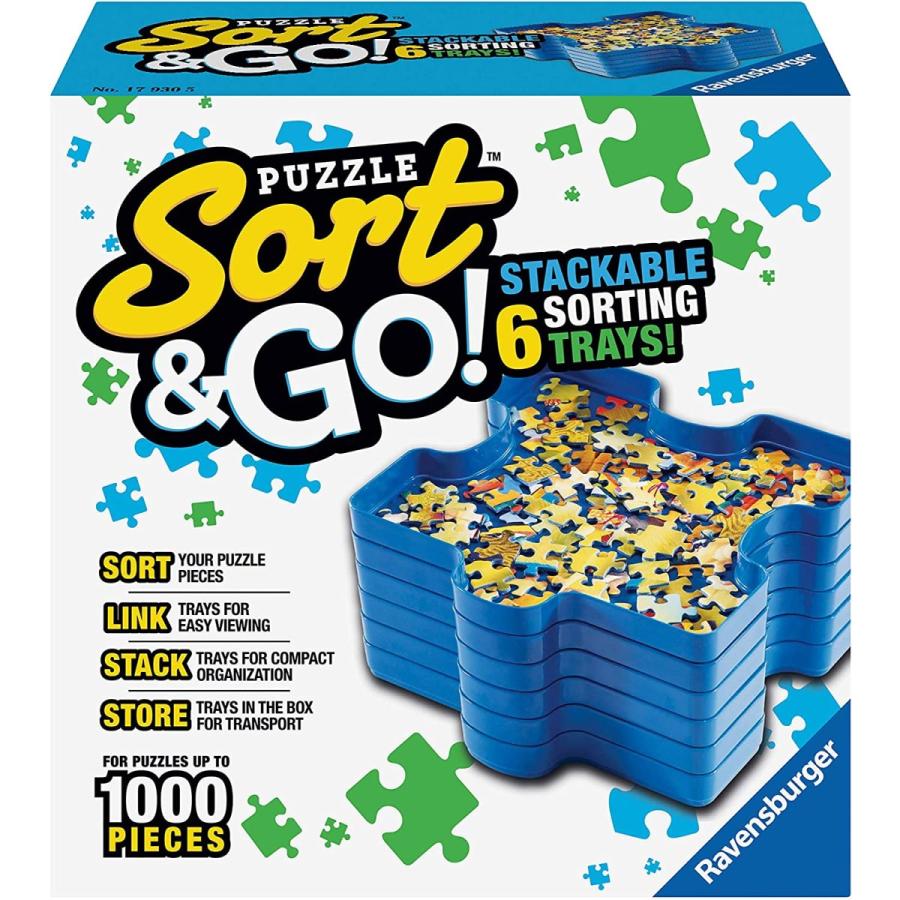 ジグソーパズル 海外製 アメリカ 17930 Ravensburger Sort and Go Jigsaw Puzzle Accessory - Sturdy a｜maniacs-shop｜03