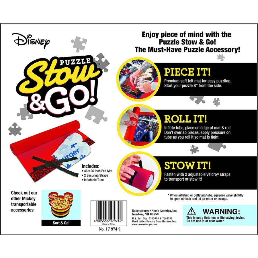 ジグソーパズル 海外製 アメリカ 17974 Ravensburger 17974 Disney Mickey Puzzle Stow & Go - Store a_2