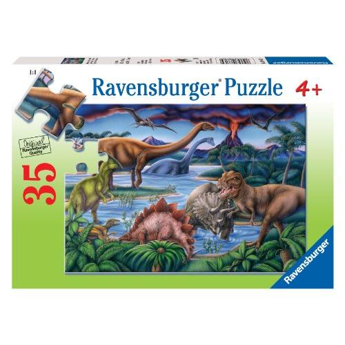 ジグソーパズル 海外製 アメリカ 08613 Ravensburger Dinosaur Playground - 35 Piece Jigsaw Puzzle f