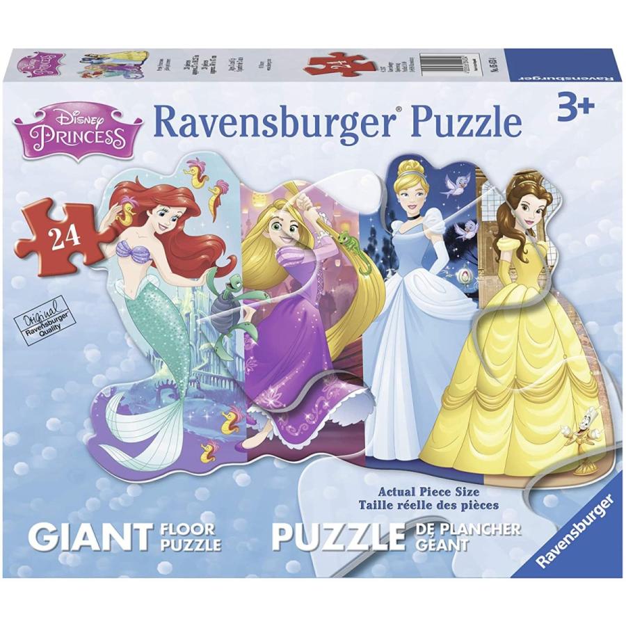 ジグソーパズル 海外製 アメリカ 05453 Ravensburger - Disney Pretty Princesses - 24 Piece Jigsaw F_1