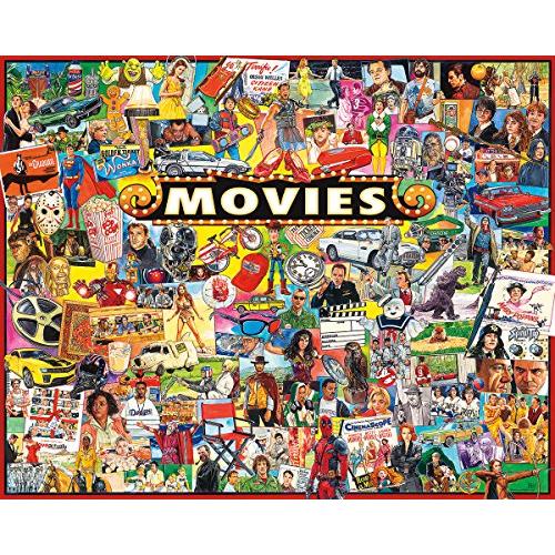 ジグソーバズル 海外製 1000ピース 映画 サイズ約60×76センチ 絵画・アート White Mountain Puzzles
