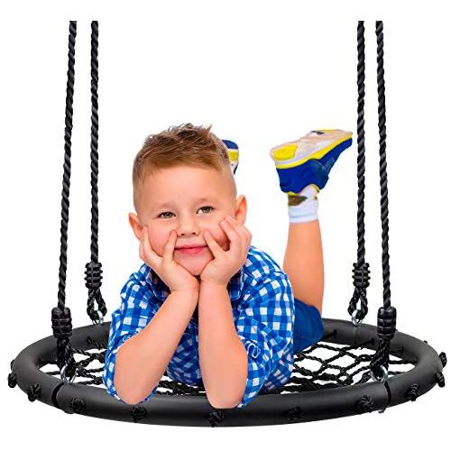 ジャングルジム ブランコ 屋内・屋外遊び SWG-NET24A Sorbus Saucer Tree Swing- Kids Outdoor Dis