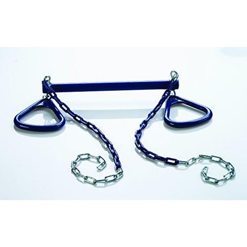 ジャングルジム ブランコ 屋内・屋外遊び BP 005 Ultimate Trapeze Bar with Rings | Purple | Com