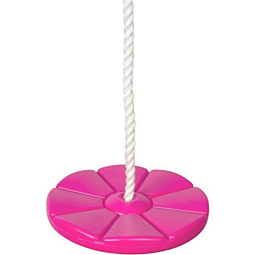 ジャングルジム ブランコ 屋内・屋外遊び SSS-0011-PK Swing Set Stuff Inc. Daisy Disc (Pink) wi