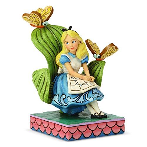 エネスコ Enesco 不思議の国のアリス 2匹の大きな蝶と葉っぱの椅子 