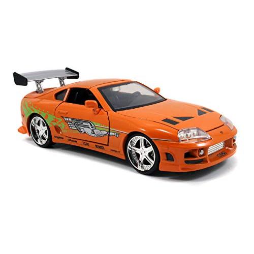 ジャダトイズ ミニカー ダイキャスト 97168 Jada Toys Fast \u0026 Furious 1:24 Brian's Toyota Supra Di
