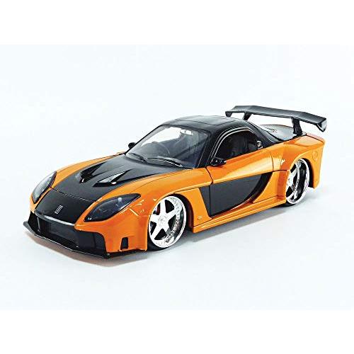 ジャダトイズ ミニカー ダイキャスト 30732 Jada Fast \u0026 Furious Han's Mazda RX-7 1:24 Die - Cast