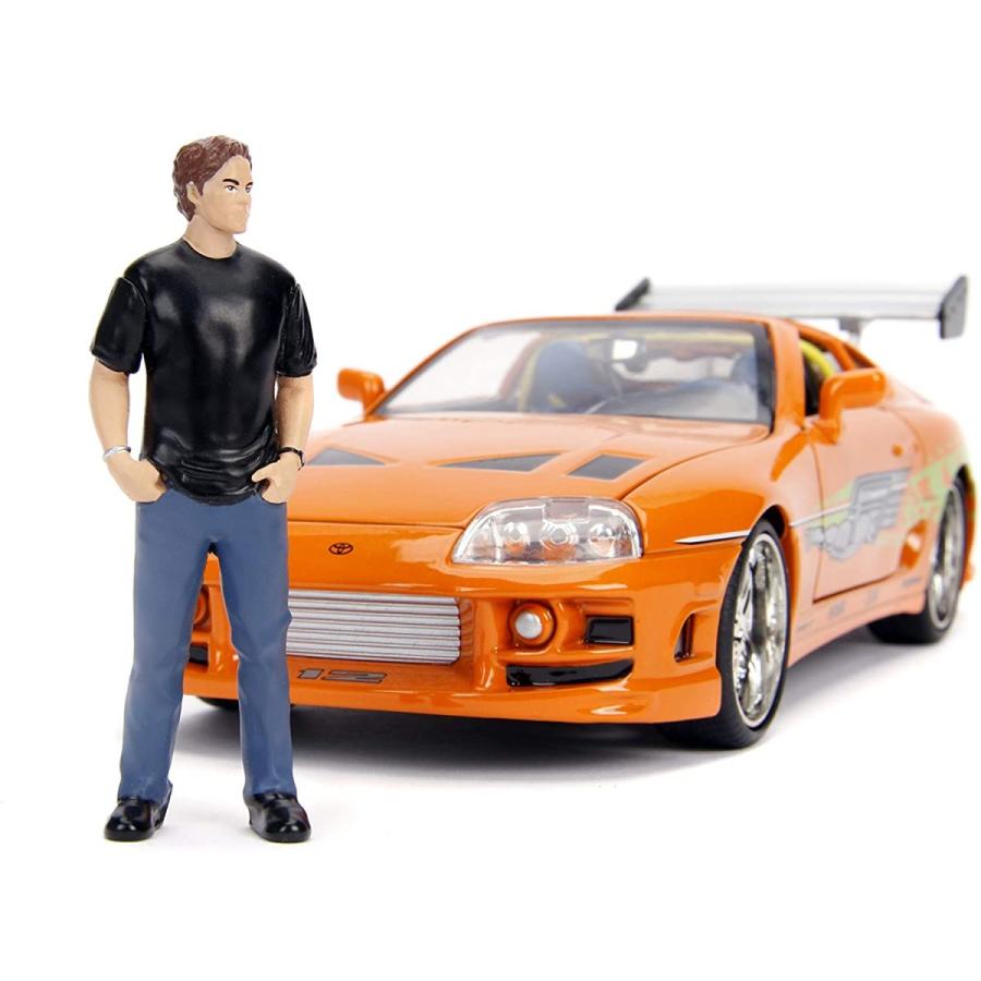 1995 Toyota Supra ダイキャスト ミニカー Jada ミニカー 1/24 ワイルドスピード ダイキャストカー