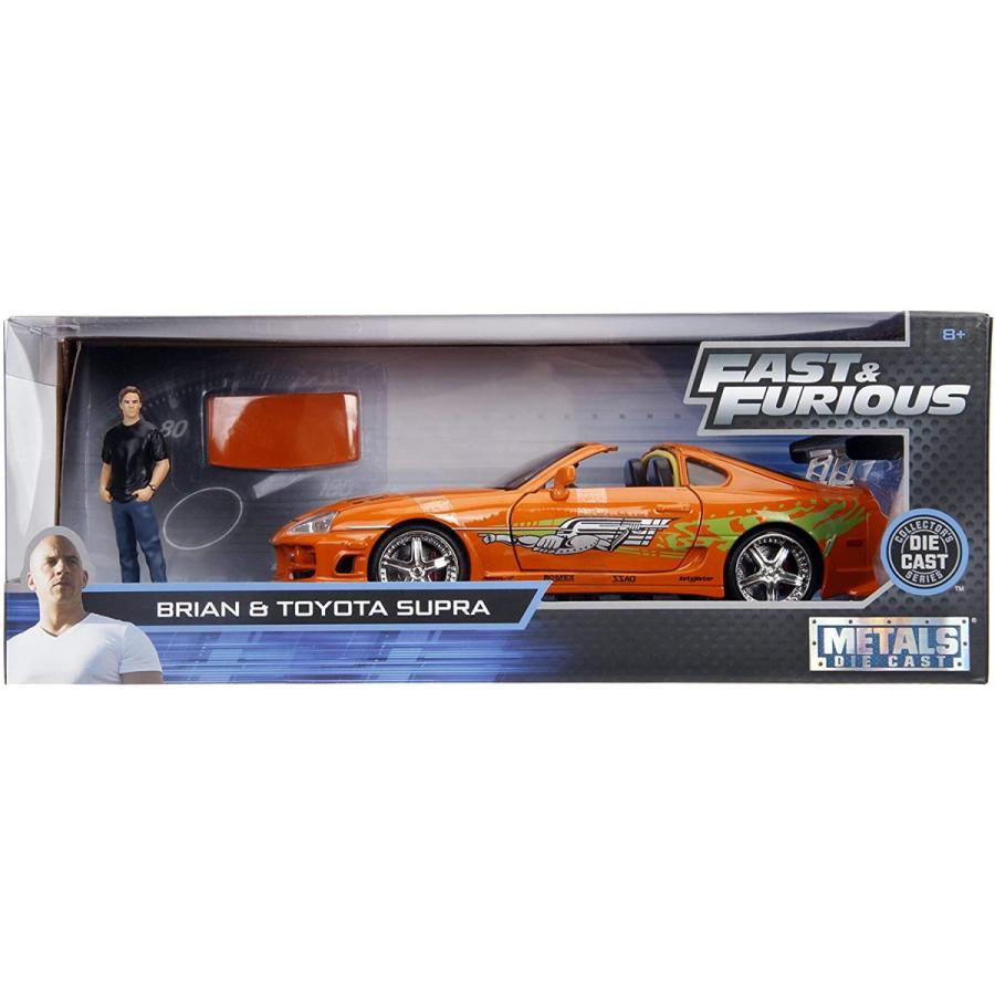1995 Toyota Supra ダイキャスト ミニカー Jada ミニカー 1/24 ワイルドスピード ダイキャストカー