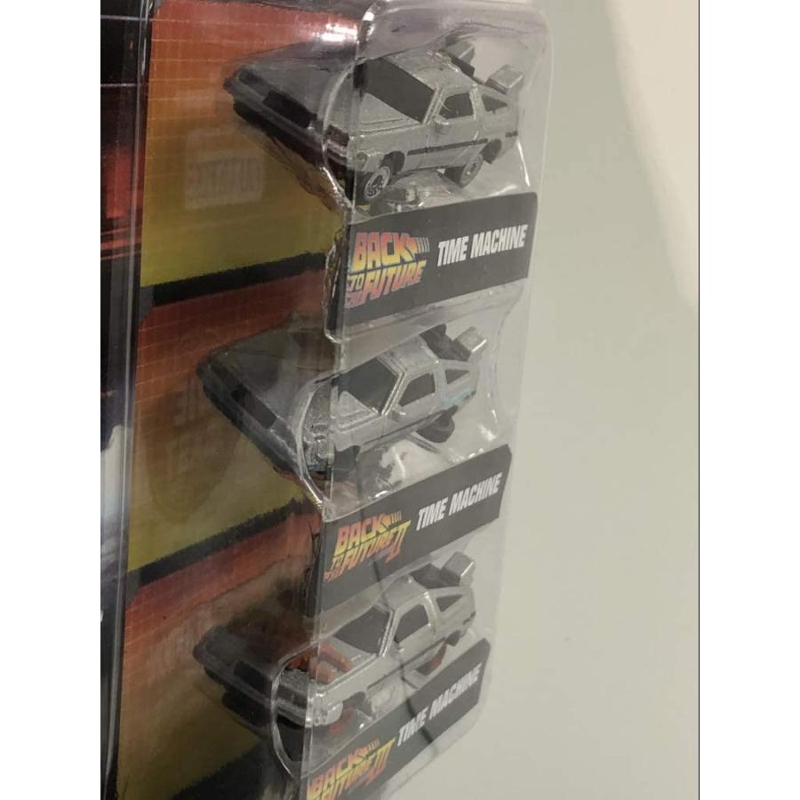 ジャダトイズ ミニカー ダイキャスト JAN31583 Jada Back to The Future 1.65" Nano 3-Pack Die-cast_2