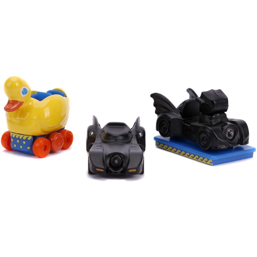 ジャダトイズ ミニカー ダイキャスト JAN31616 Jada DC Comics 1989 Batman 1.65" Nano 3-Pack Die-c_1