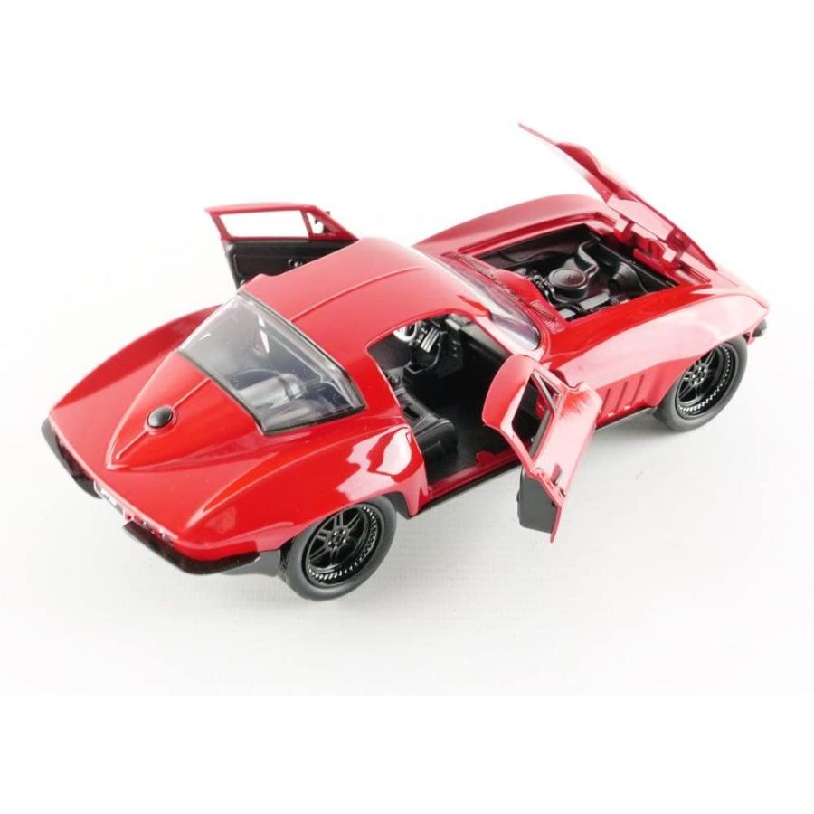 ジャダトイズ ミニカー ダイキャスト 98298 Jada Fast \u0026 Furious 1:24 Letty's 1966 Chevy Corvette_4