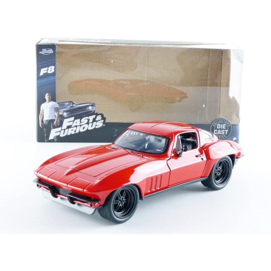 ジャダトイズ ミニカー ダイキャスト 98298 Jada Fast \u0026 Furious 1:24 Letty's 1966 Chevy Corvette_7