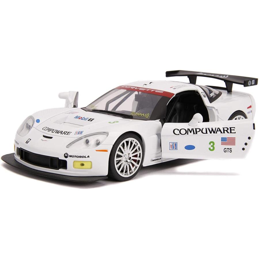 ジャダトイズ ミニカー ダイキャスト JA31651 Jada Bigtime Muscle 1:24 2005 Chevy Corvette C6R Di
