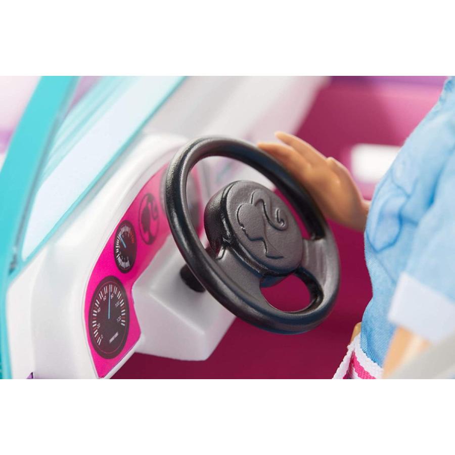 Barbie バービー オフロード車 パープルのボディ、ピンクの