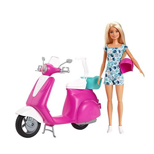 バービー バービー人形 GBK859633-UP Mattel Barbie Doll & Scooter