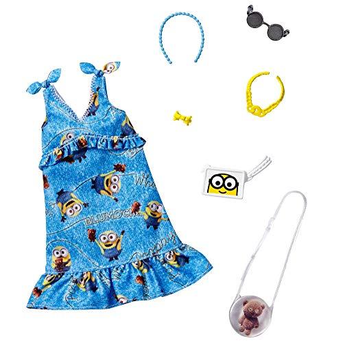 バービー バービー人形 GJG40 Barbie Storytelling Fashion Pack of Doll Clothes Inspired by Minions: De