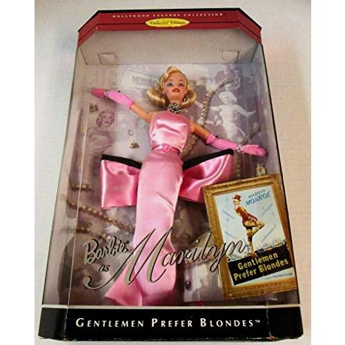 バービー バービー人形 17451 Barbie Doll as Marilyn Monroe in the Pink Dress from Gentlemen Prefer Bl