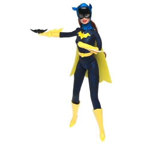 バービー バービー人形 027084042658 Barbie as Batgirl: 11.5\" Collectible Doll with Stand and Characteの画像