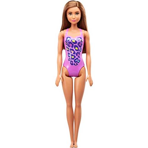 バービー バービー人形 FJD98 Barbie Beach Doll - Cheetah Print