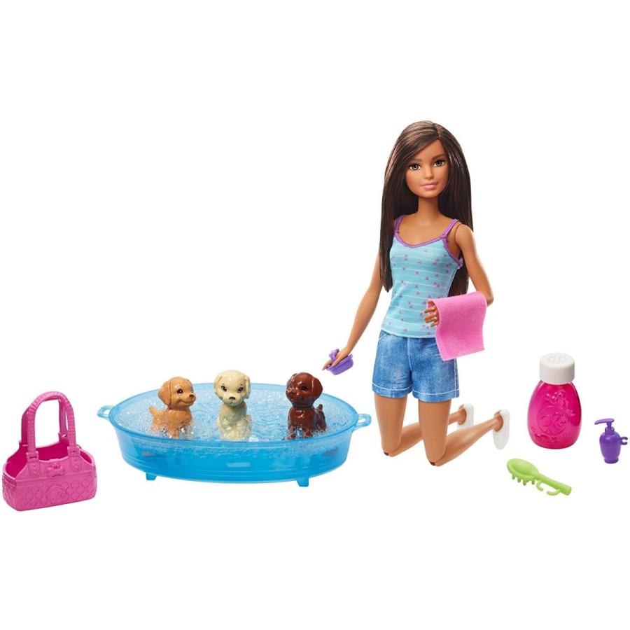 バービー バービー人形 GDJ39 Barbie Mattel Barbie Pets and Accessories - Brunette， GDJ39_1