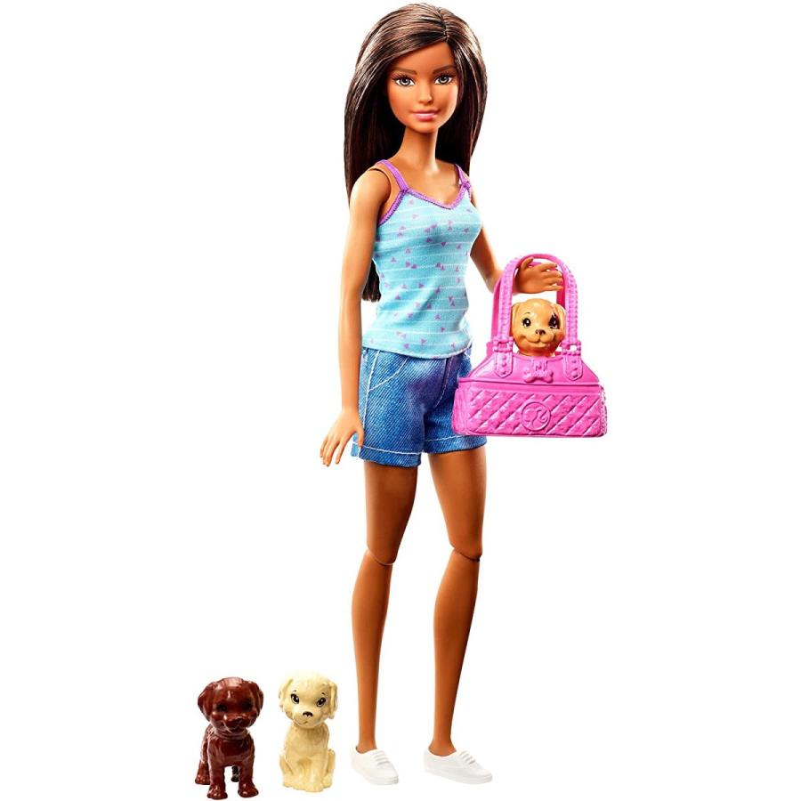 バービー バービー人形 GDJ39 Barbie Mattel Barbie Pets and Accessories - Brunette， GDJ39_4