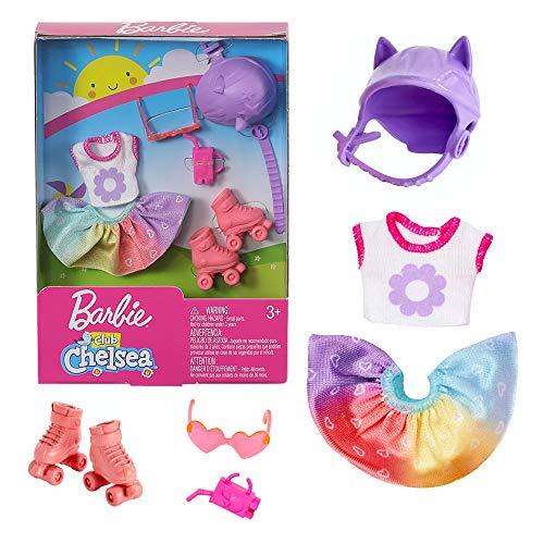 バービー バービー人形 GHV59 & FXN69 Barbie Rollerskating Set With Skates, helmet, sunglasses, shirt,