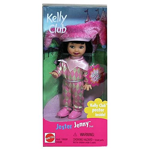 バービー バービー人形 24598， Asst. 16058 Mattel Barbie Jester Jenny Doll Kelly Club (1999 from Canad