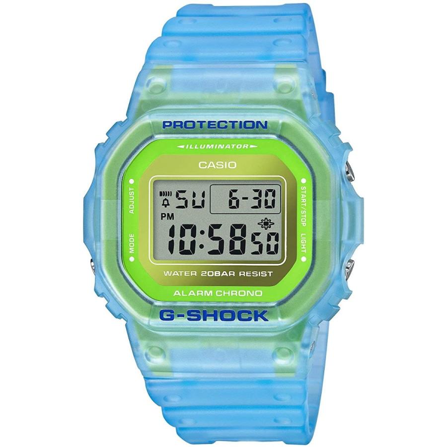 腕時計 カシオ メンズ Dw5600ls 2 Casio G Shock Dw5600ls 2 Skeleton Series Blue Green Metallic Dial D Pd マニアックス Yahoo 店 通販 Yahoo ショッピング