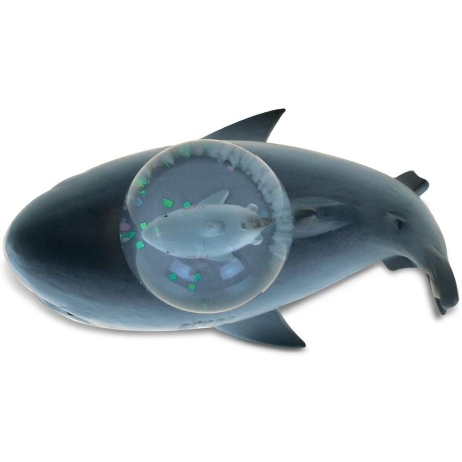 売り人気商品 スノーグローブ 雪 置物 9471 COTA Global Shark Snow Globe - Ocean Life Animal Water Globe Figurine wi