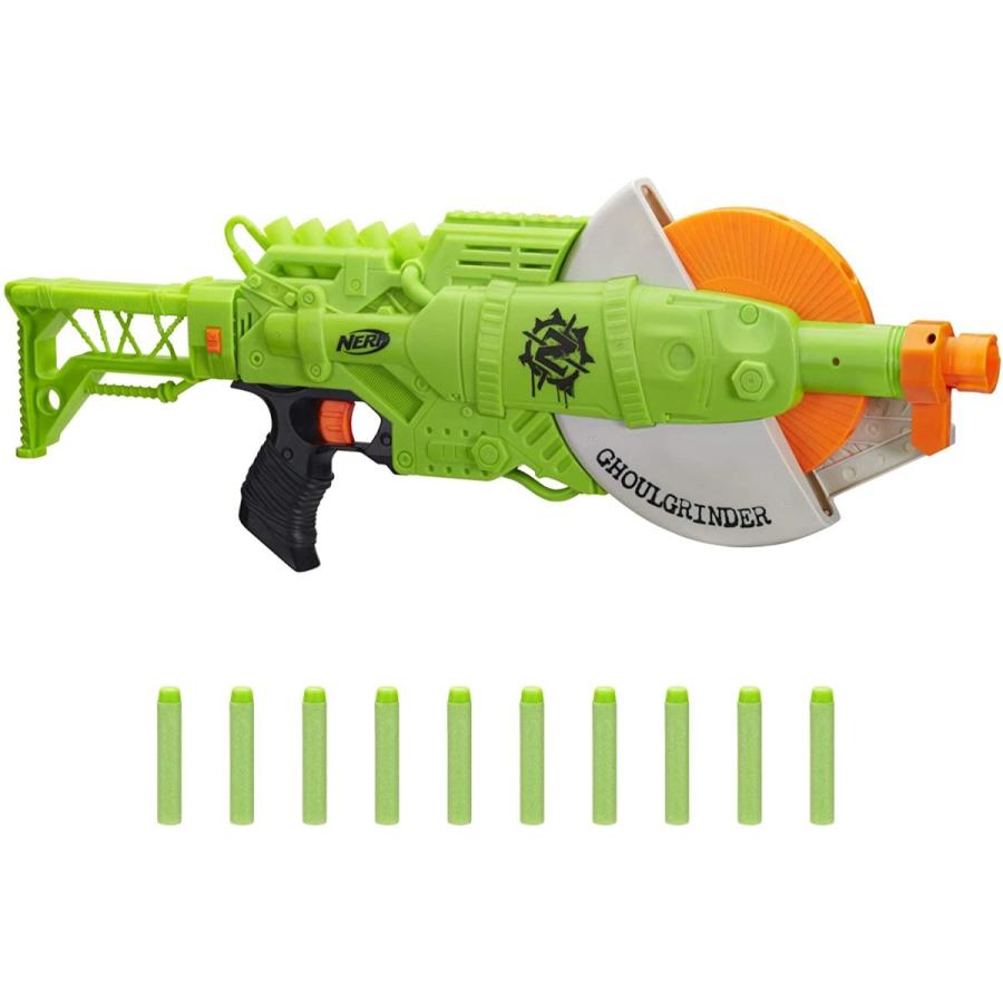 ナーフ ゾンビストライク アメリカ E6184 NERF Zombie Strike Ghoulgrinder Blaster - Rotating 10-Da