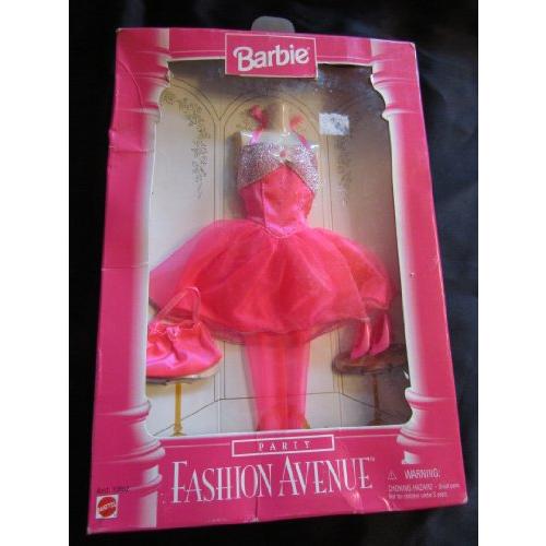 バービー バービー人形 着せ替え na Barbie Fashion Avenue Hot Pink Party Dress by Mattel