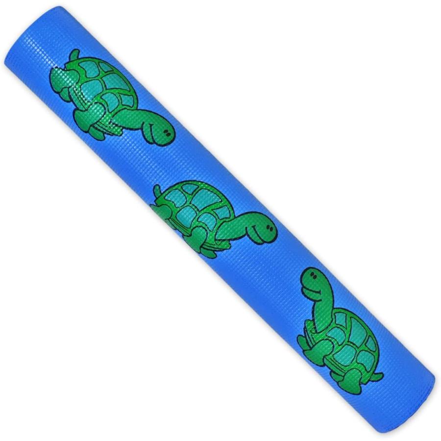 ヨガマット フィットネス FBA_Y041MATTRTKD YogaAccessories Fun Yoga Mat and Play Pad For Kids - Turtlの画像