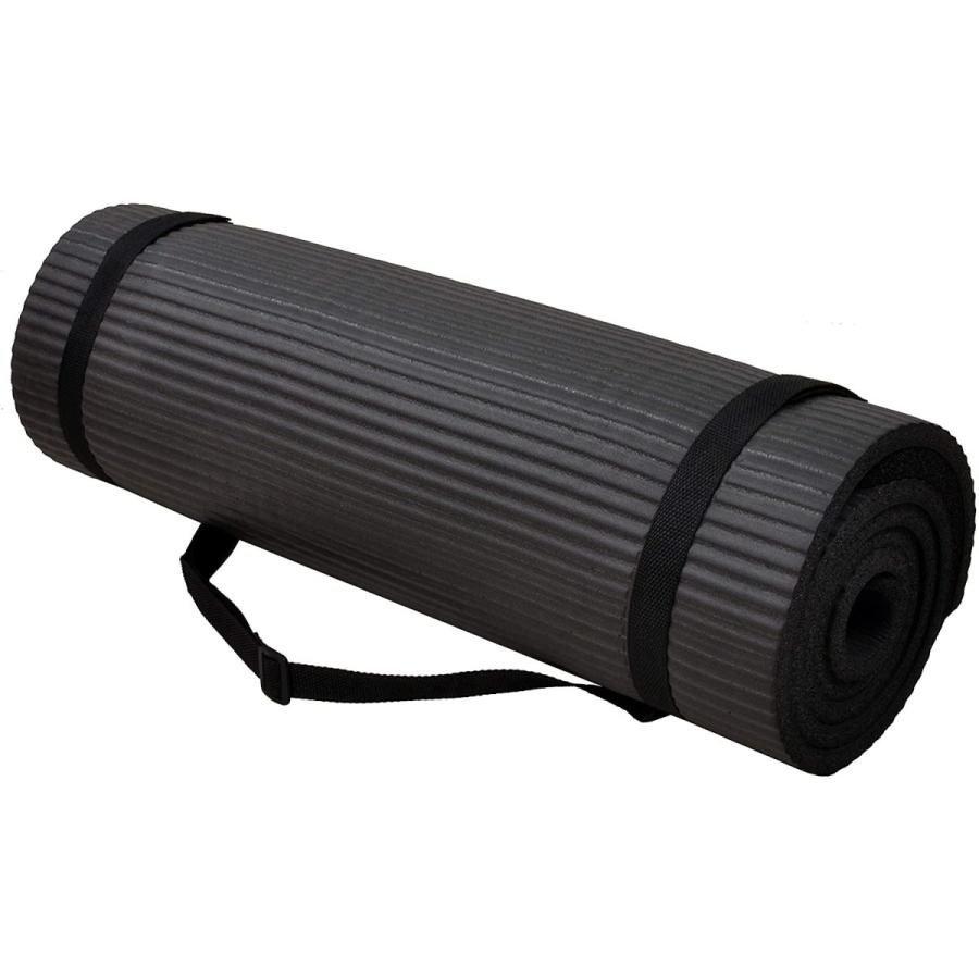 ヨガマット フィットネス GO YOGA - ALL PURPOSE Fitvids All Purpose 1/2-Inch Extra Thick High Densityの画像