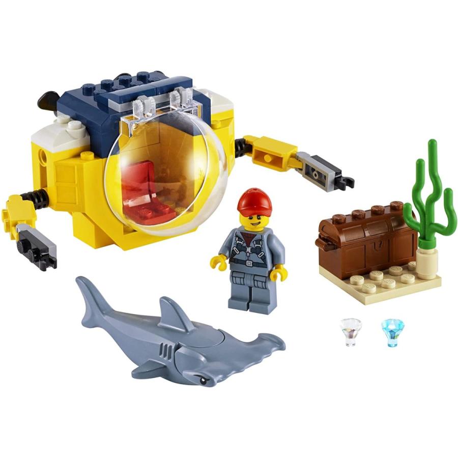 レゴ シティ 60263 LEGO City Ocean Mini-Submarine 60263, Underwater Playset, Featuring a Toy Submarine, Pi｜maniacs-shop｜02