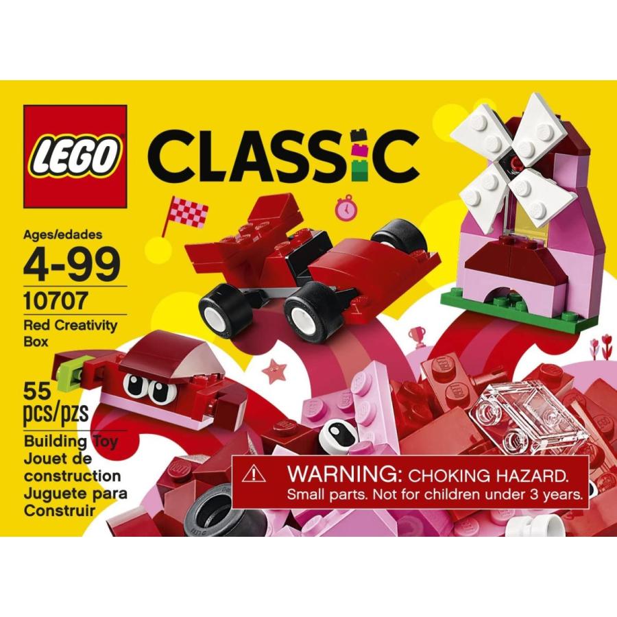 レゴ 6175648 LEGO Classic Red Creativity Box 10707 Building Kit｜maniacs-shop｜02